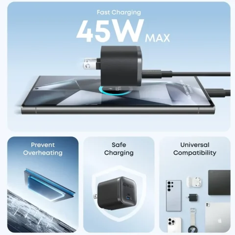 Anker Nano Pro A2692 45W USB-C GaN Charger — صورة 2