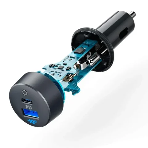 Anker PowerDrive PD+ 2 Car Charger 35W (A2732) — صورة 2
