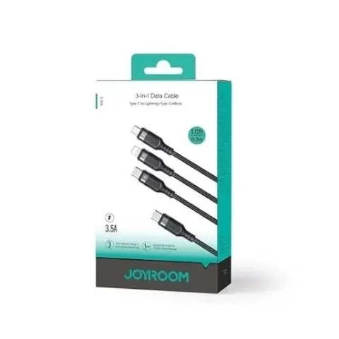 Joyroom 3-in-1 Multi-Connector Charging Cable — صورة 2