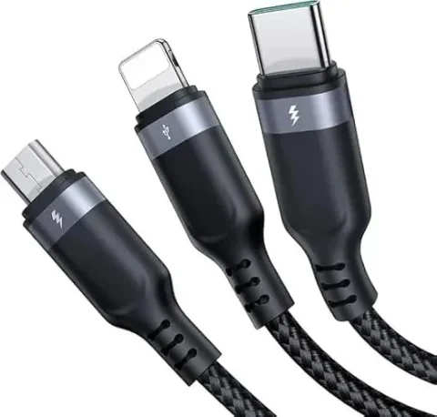 Joyroom 3-in-1 Multi-Connector Charging Cable — صورة 3