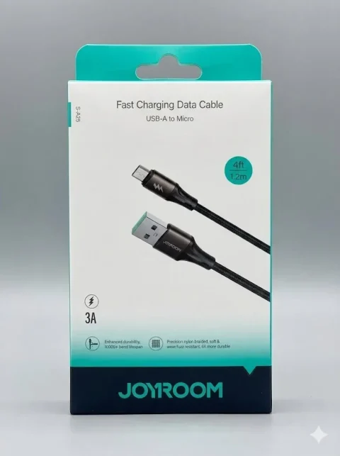 Joyroom USB-A to Micro USB Cable 1.2m — صورة 1