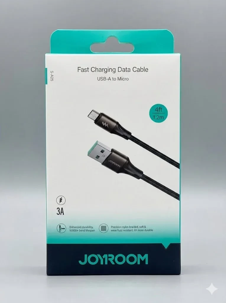 Joyroom USB-A to Micro USB Cable 1.2m — صورة 1