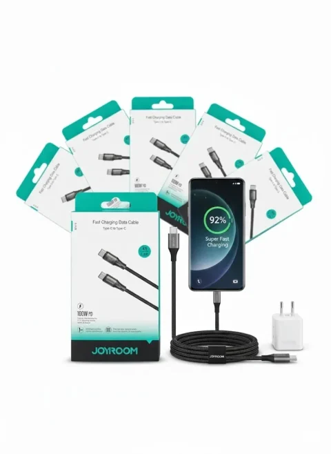 Joyroom USB-C to USB-C Cable JR-S-CC100 — صورة 2